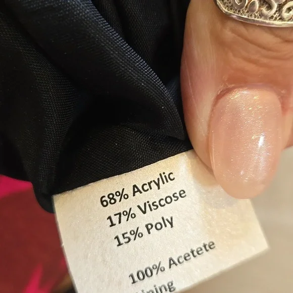 Sara Campbell Pink/Brown Abstract Houndstooth Design Pencil Skirt with Bow Belt - Picture 9 of 9